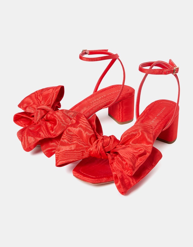 Loeffler Randall - Carmen Mid Heel Bow Sandals