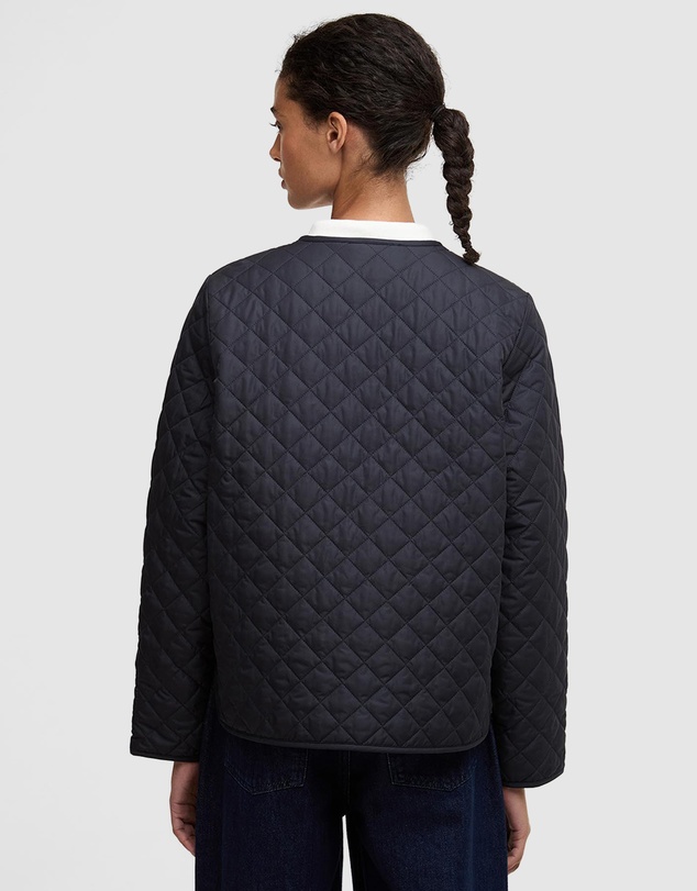 Barbour - Cashel Collarless Quilted Jacket