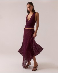 SOVERE - Aaila Lace Skirt