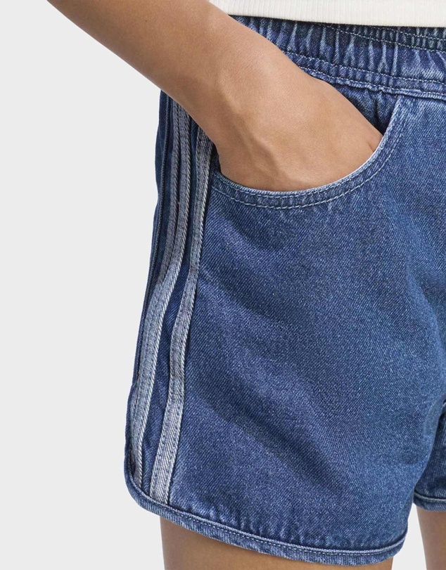 adidas Originals - Denim Sprinter Shorts - Kids-Teens