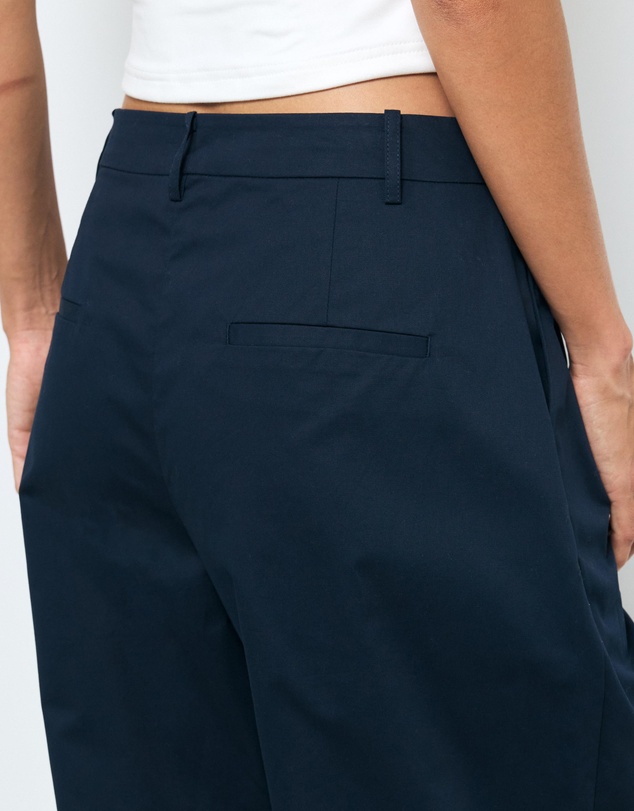 AERE - Sian Organic Cotton Barrel Leg Pants