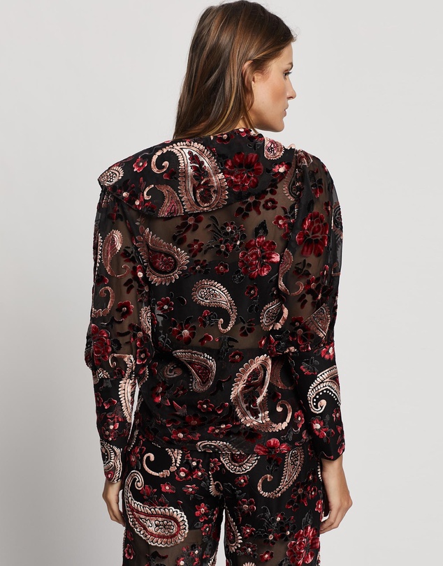 LENNI the label - Firefly Burnout Blouse