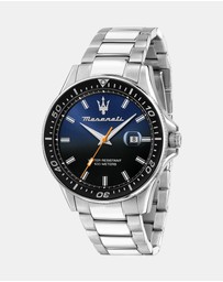 Maserati - Sfida 44mm Stainless Steel Watch