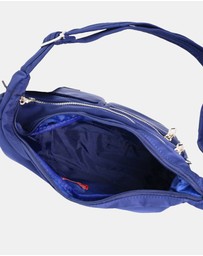 Pierre Cardin - Pierre Cardin Nylon Anti-Theft Cross Body Bag