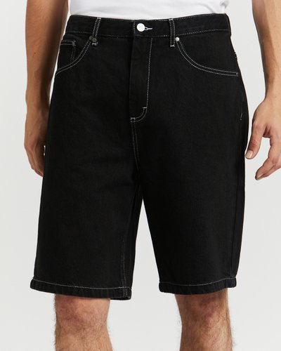 Lil C Organic Baggy Fit Denim Shorts