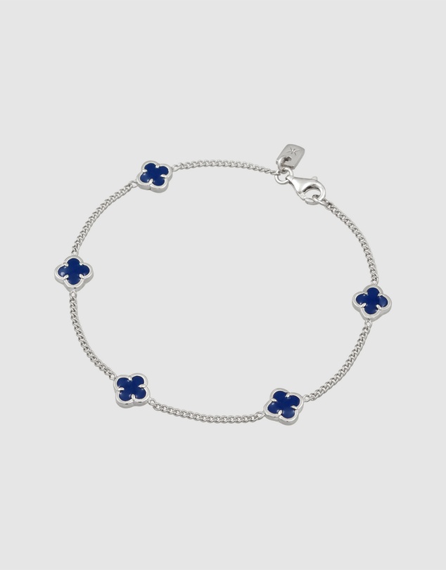 Kuzzoi - ICONIC EXCLUSIVE - Cloverleaf Bracelet in 925 Sterling Silver