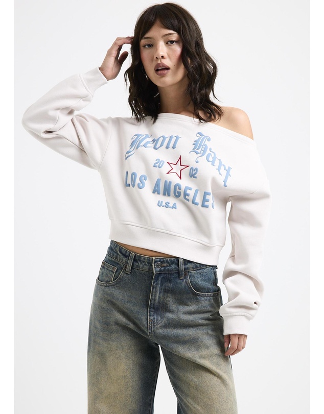 Neon Hart - Corsica Off Shoulder Long Sleeve Top
