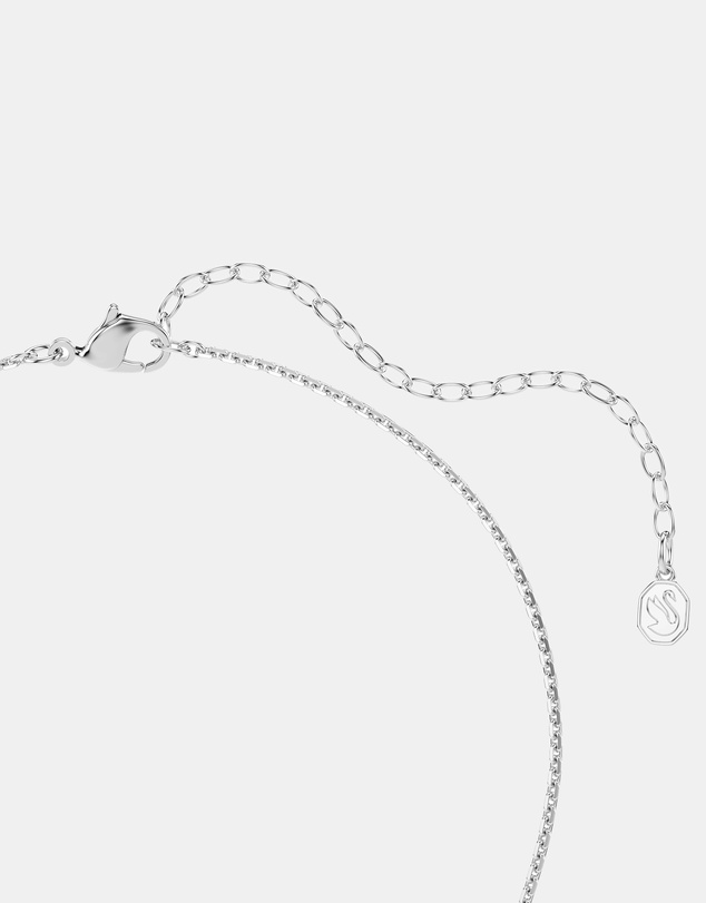 Swarovski - Ariana Grande X Swarovski Set, Crystal Pearl, Round Cut, Flower, White, Rhodium Plated