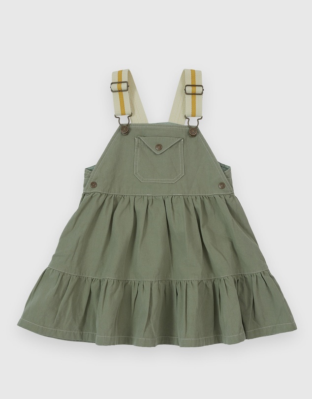 Goldie + Ace - Carpenter Utility Pinafore Dress - Babies-Kids