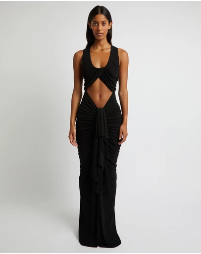 Christopher Esber - Vivenda Drape Front Dress