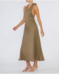 Amelius - Zaina Linen Maxi Dress