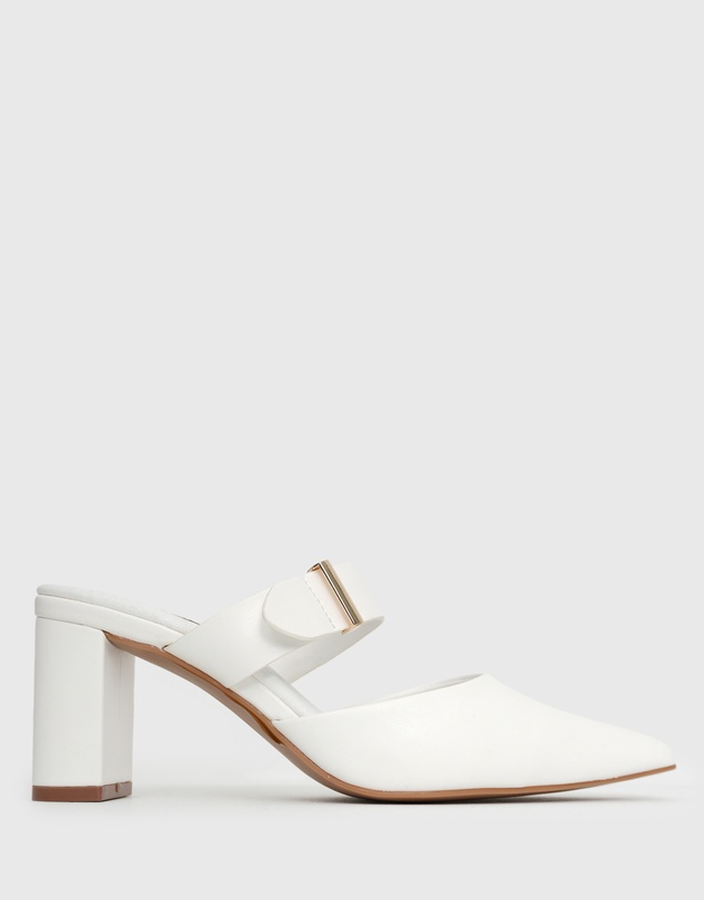 Betts - Fredrick Block Heel Point Toe Mules