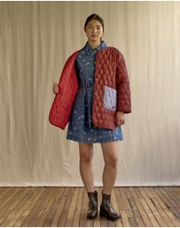 SMWR. by The Somewhere Co - Royal Match Quilted Jacket