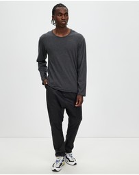 Surrounded By Ghosts - The Sapphirine Cotton Long Sleeve T-Shirt