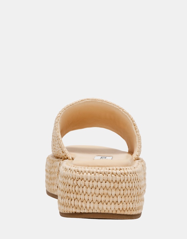 Steve Madden - Beachy Natural Sandals