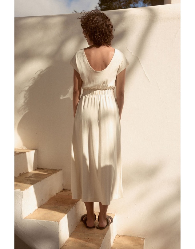 NEXT - 100% Cotton Summer Midi T-Shirt Dress