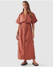 Calli - Rain Shirt Dress