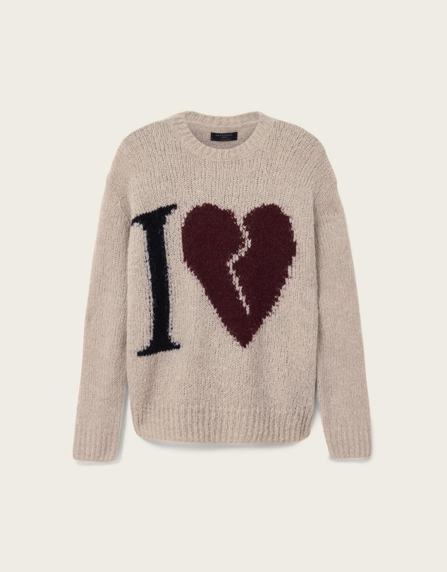 AllSaints - Lover Knit Crew Jumper
