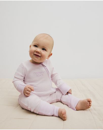 Pale Lavender Stripe