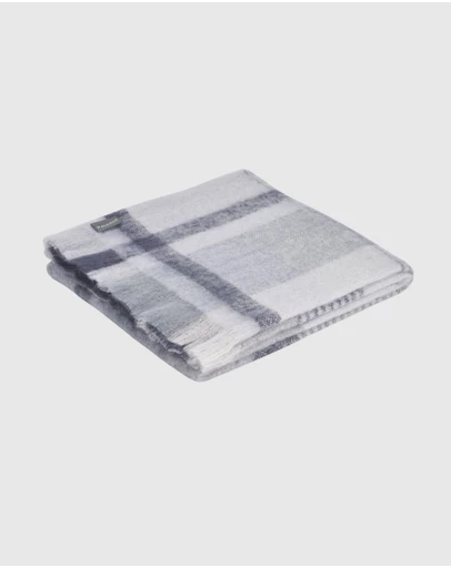 St Albans - Mohair Throw Flinders