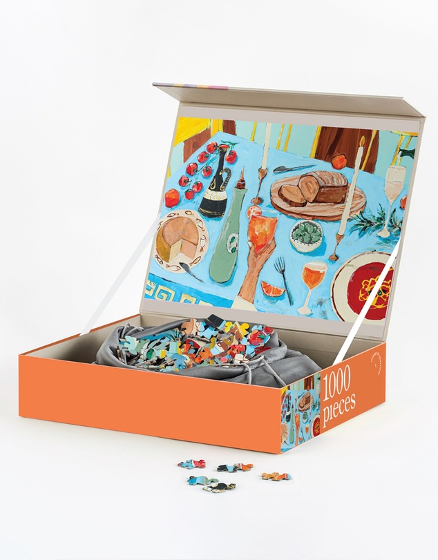 Journey Of Something - 1000 Piece Puzzle - Feast on the Sunlit Terrace
