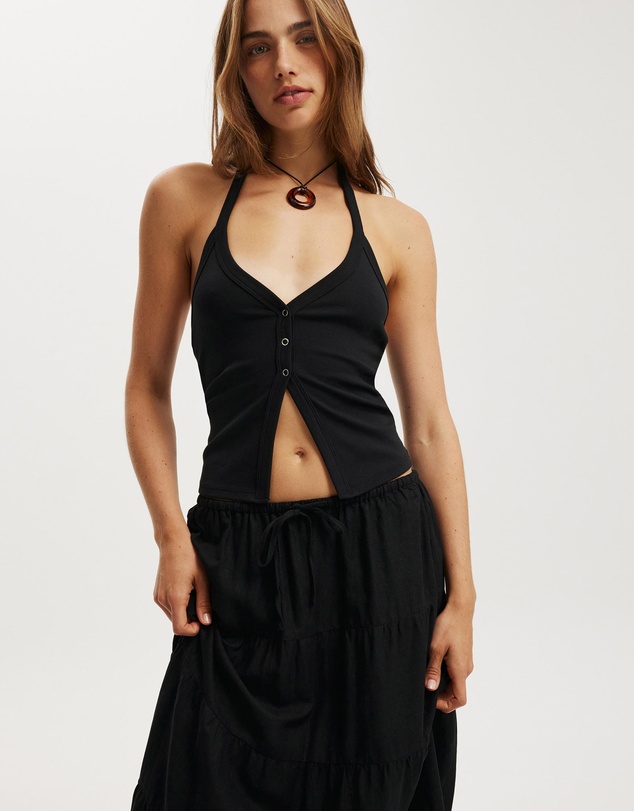Cotton On - Haven Multi Tiered Maxi Skirt