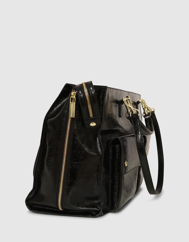 Belle & Bloom - Reflections Shoulder Bag - Black