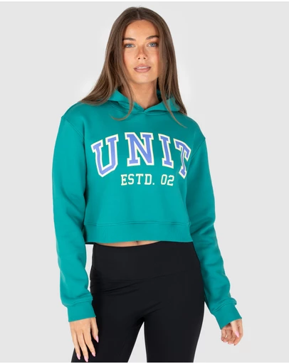 UNIT - UNIT Championship Ladies Cropped Pullover Hoodie