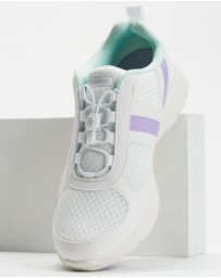 Vionic - Maren Elastic Lace Sneaker - White