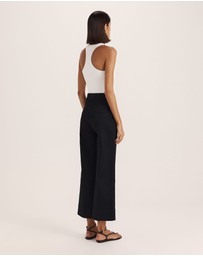 SABA - Ava Cropped Wide Leg Jean