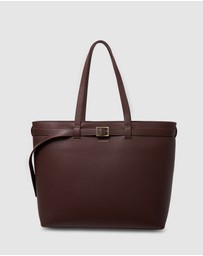 SABEN - Tia Shoulder Bag Espresso + Bronze