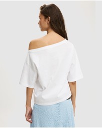 Cotton On - Biliie Off Shoulder Tee