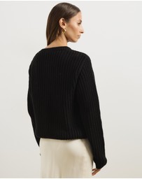 Atmos&Here - Gracie Chunky Button Through Cardigan