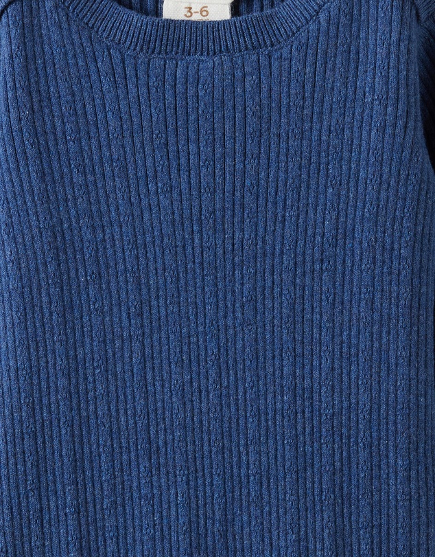 Cotton On Kids - Organic Blend Knit Long Sleeve Bubbysuit