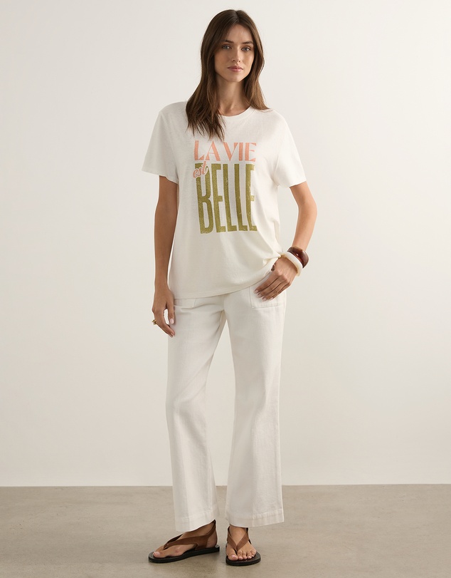 Auguste The Label - Life Is Beautiful Classic Tee