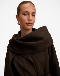 Forever New - Emily Felled Scarf Coat