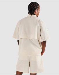 Malbon - Bass Club Seersucker Windshirt