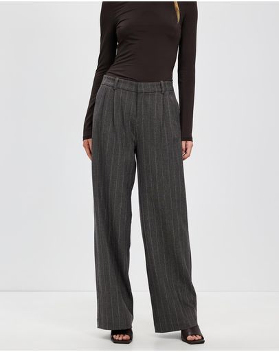 Grey Pinstripe