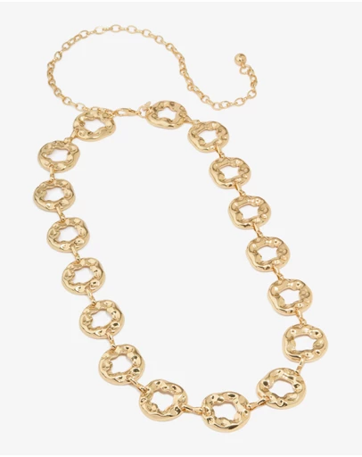 Lovisa - Gold Abstract Circle Belt