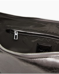 Desigual - Medium metallic crossbody bag with 3D logo
