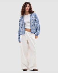 BDG By Urban Outfitters - BDG Bandana Knit Hoodie