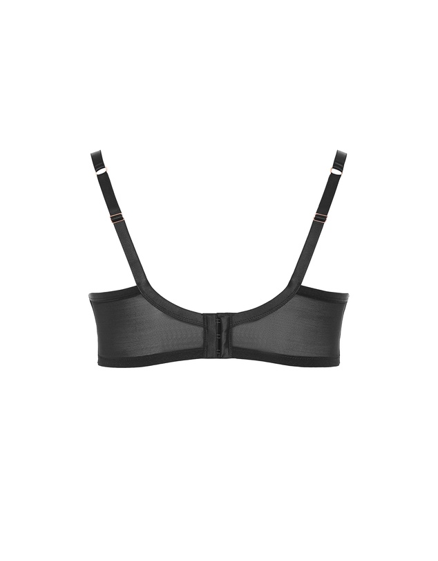City Chic - Plus Size Tabrett Demi Underwire Bra - black