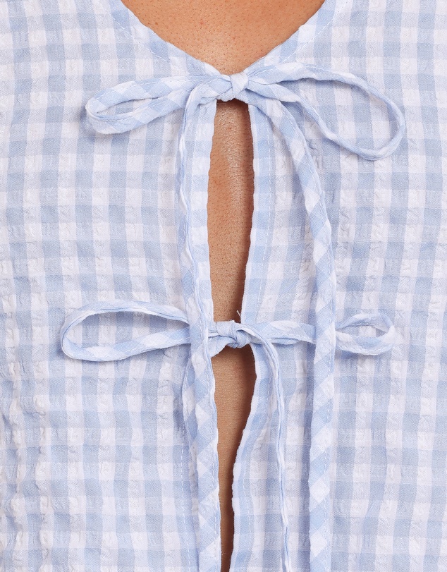 Petal & Pup - Stacy Short Set - Blue Gingham