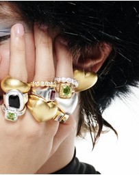 Sunday Stephens - Green Lumi Ring
