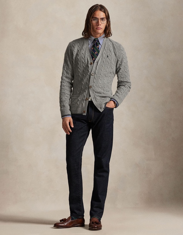 Polo Ralph Lauren - Cable-Knit Wool-Cashmere Cardigan