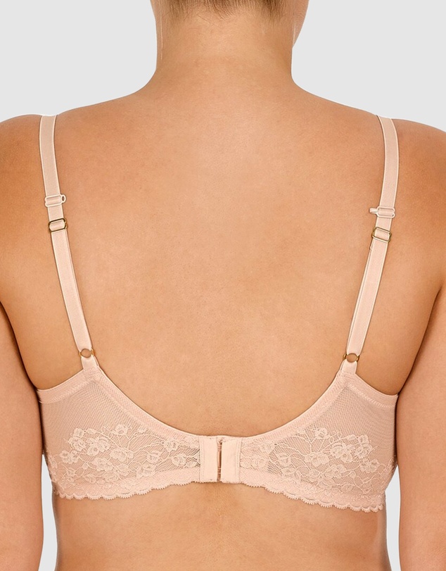 Natori - Cherry Blossom Convertible-to-Racerback Lace Plunge Bra