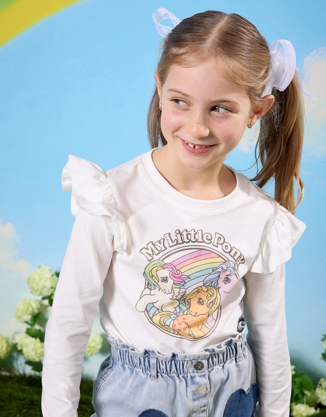 Rock Your Kid - My Little Pony Tee in Cream