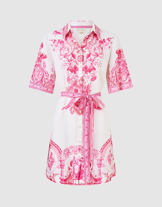 Camilla - Short Shirt Dress
