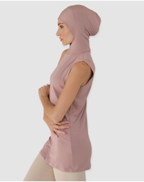 Mod Squad - Luxe Sleeveless Hooded Tank Base Layer