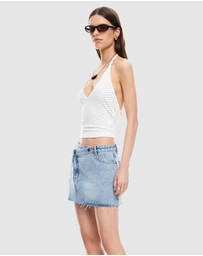 Lioness - Brat Halter Top - ICONIC EXCLUSIVE